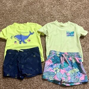 Boys size 18 months swimsuits